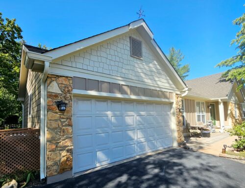 Khaki James Hardie Siding – Navajo Beige Shake/Trim/Fascia/Soffit – Chesterfield, MO